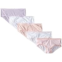 Trimfit Girls' Hipster Panties, 5-Pack