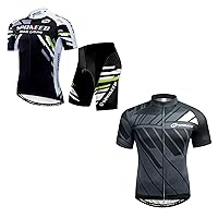Cycle Shirts Mens Jersey Short Sleeve Men Suit Bicycle Jersey Full Zipper T Shirt US M