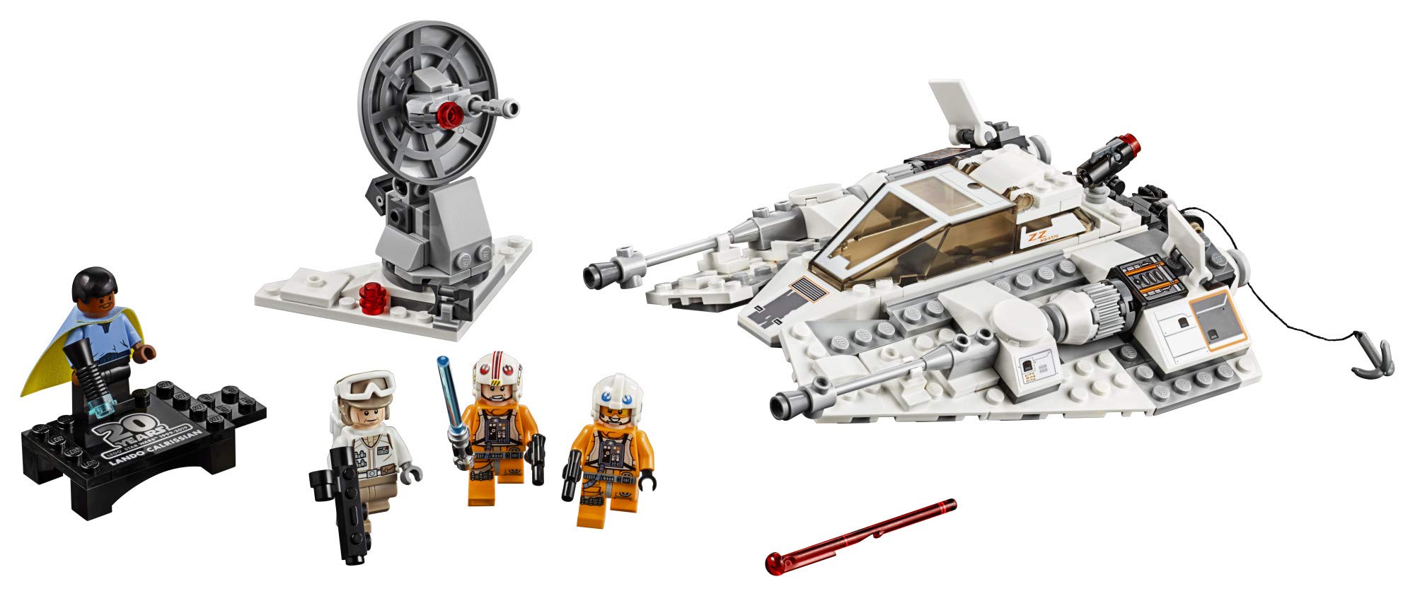 LEGO Star Wars: The Empire Strikes Back Snowspeeder â€“ 20th Anniversary Edition 75259 Building Kit (309 Pieces) (Discontinued by Manufacturer)