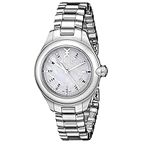 Ebel Women's 1216173 Onde Stainless Steel Watch with Diamond-Accented Crown