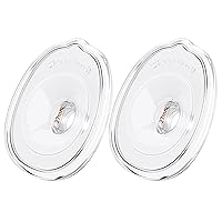 Double-Sealed Flange 27mm Compatible with MomWills S28 Breast Pump. Original S28 Breast Pump Replacement Accessories, 2PC (27mm)
