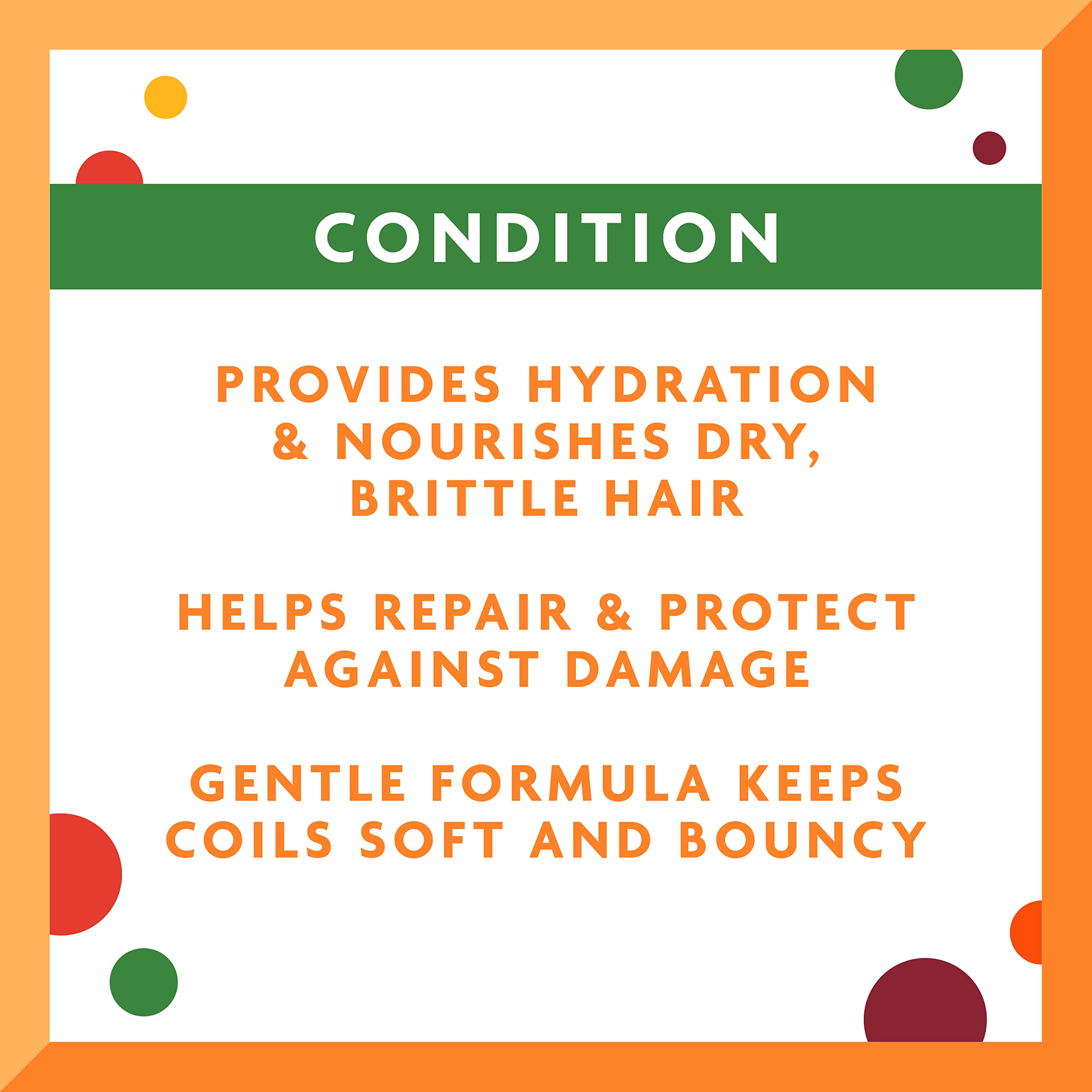 Cantu Care for Kids Leave-In Conditioner with Shea Butter, 10 oz (Pack of 3) (Packaging May Vary)