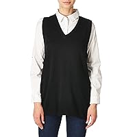 Classroom School Uniforms Men's Plus Size Adult Unisex V-Neck Sweater Vest
