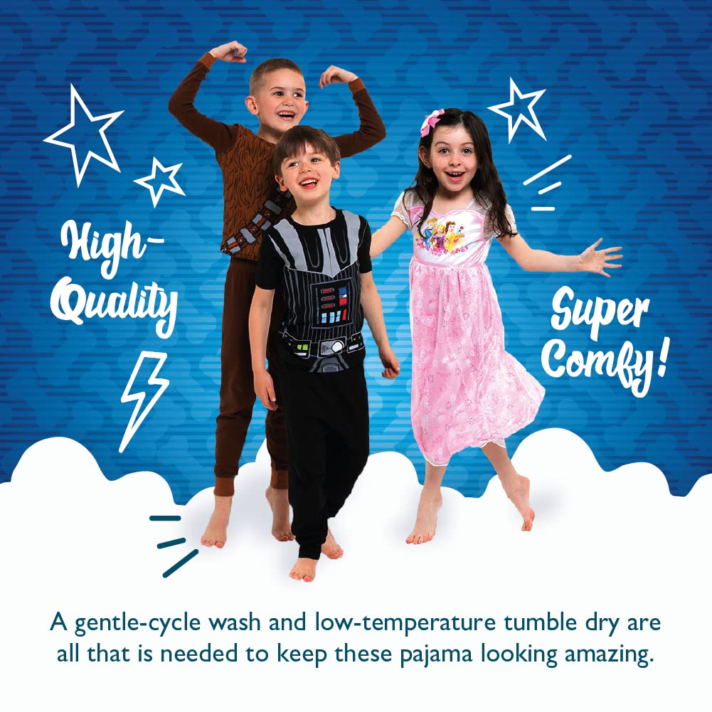 Nickelodeon Boys' Paw Patrol 6-Piece Snug-fit Cotton Pajamas Set