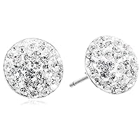 Amazon Essentials Crystal Earrings (previously Amazon Collection)