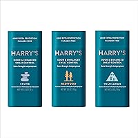 Extra-Strength Antiperspirant Deodorant for Men Variety Pack - Stone, Redwood, Wildlands (3 Count)