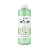 Mario Badescu Aloe Vera Toner for Dry and Sensitive Skin | Soothing Facial Toner that Hydrates and Balances| Formulated with Aloe Vera