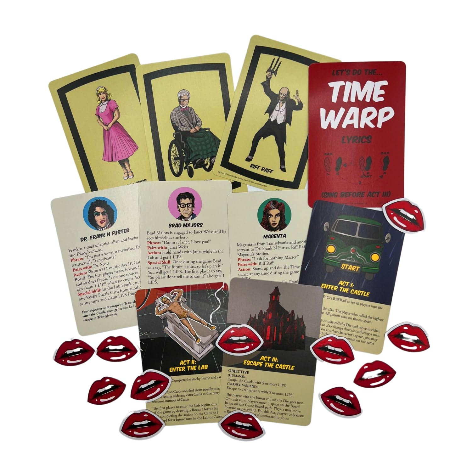 University Games | Rocky Horror Show Party Game, for Lovers of Rocky Horror Picture Show, Ages 12 and Up