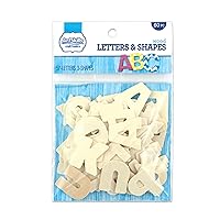 Artskills® Wood Letters, Tan, Pack of 60