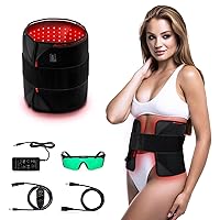 Red Light Therapy for Body, Red Light Therapy Pad, Dual Chip Grade 660nm & 850nm Infrared Light Therapy for Body Back Waist Shoulder Knee Joint Pain Relief, Gift for Women Men