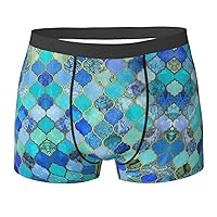 Stone Pattern Print Mens Boxer Briefs Funny Novelty Underwear Hilarious Gifts for Comfy Breathable