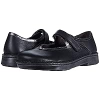 NAOT Footwear Women's Ainsa Shoe Soft Black Lthr/Metallic Onyx Lthr 6 W US