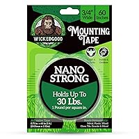 Nano Mounting Tape, Double Side Adhesive Tape, Indoor & Outdoor, Reusable Clear Tape, Anti Residue, Multi-Function Use - Appliances, Decorations, Posters, Pictures, Crafting ﻿(3/4