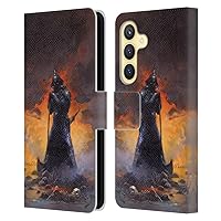 Head Case Designs Officially Licensed Frank Frazetta Death Dealer 3 Medieval Fantasy Leather Book Wallet Case Cover Compatible with Samsung Galaxy S24 5G
