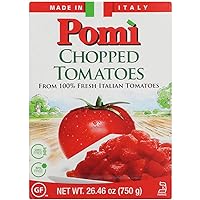Pomi Chopped Tomatoes 26.46 Oz (Pack of 4)