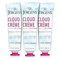 Cloud Créme Hand Cream, Lotion with Hyaluronic Complex, Non-Greasy & Breathable, 3 fl oz (Pack of 3)
