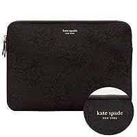 Kate Spade New York Slim Padded Laptop Sleeve 13 Inch - Reverse Hollyhock Matte - for 13 inch MacBook Pro M3 Max/M3 Pro/M3/M2 Max/M2 Pro/M2/M1 Max/M1 Pro/M1
