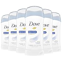 Invisible Solid Antiperspirant Deodorant Stick for Women, Original Clean, For All Day Underarm Sweat and Odor Protection 2.6 Ounce (Pack of 6)