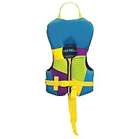 Airhead GNAR Child and Infant Kwik-Dry Neolite Flex Life Jacket, US Coast Guard Approved