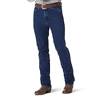 Wrangler mens Cowboy Cut Active Flex Slim Fit Jeans, Stonewash, 34W x 30L US