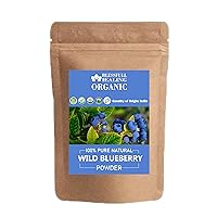 Organic Wild Blueberry Powder 100% Pure Natural 300 Gram / 10.58 oz
