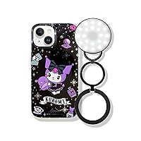 Sonix x Sanrio Case + MagLink PopUp Selfie Light for MagSafe iPhone 15, 14, 13 | Kuromi Fortune Teller