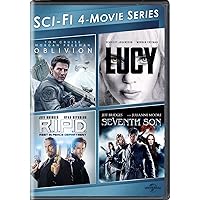Sci-Fi 4-Movie Series (Oblivion / Lucy / R.I.P.D. / Seventh Son) [DVD]