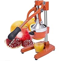Commercial Heavy Duty Cast Iron Hand Press Manual Orange Citrus Lemon Lime Grapefruit Pomegranate Fruit Juice Squeezer Machine