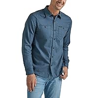 Lee Men's Extreme Motion Flannel Working West Shirt