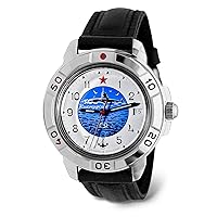 Vostok | Komandirskie Submarine Commander Russian Mechanical Military Wrist Watch | Model 431055, 811055 |Fashion | Business | Casual Men's Watches