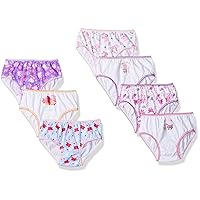 Peppa Pig Girls' 100% Combed Cotton Underwear in Sizes 2/3t, 4t, 4, 6 and 8