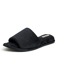 Dearfoams Women's Beatrice Velour Slide Slipper