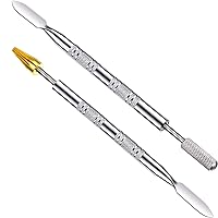  Leather Edge Dye Pen, DIY Leather Top Edge Paint Roller Craft  Oil Pen Applicator Belt Strap Finisher Tool (Black)