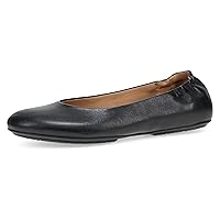 Dansko Mollie Slip-On Ballerina Flats for Women - Built-in Wedge with Arch Support - Versatile Casual to Dressy Footwear - Lightweight Rubber Outsole