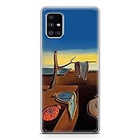 PadPadStore Dali Phone Case Compatible with Samsung a52 Clear Flexible Silicone Surrealism Shockproof Cover