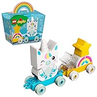 LEGO DUPLO My First Unicorn 10953 Pull-Along Unicorn for Young Kids; Great Toy for Imaginative Learning Through Play, New 2021 (8 Pieces)