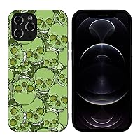 Camouflage Skull Protective Phone Case Ultra Slim Case Shockproof Phone Cover Shell Compatible for iPhone 12Pro Max