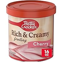 Betty Crocker Gluten Free Rich and Creamy Cherry Frosting, 16 oz.