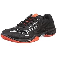 Mizuno Wave Claw EL 2 Wide Badminton Shoes, Lightweight, Flexible, Resilient, All-Rounder