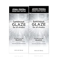 Luminous Glaze Clear Shine Hair Gloss, Anti-Fade, Color Enriching Gloss, Safe for Color Treated Hair, 6.5 oz (Pack of 2)