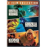 Godzilla vs. Kong/Godzilla: King of the Monsters/Kong: Skull Island 3-Film Collection (DVD)