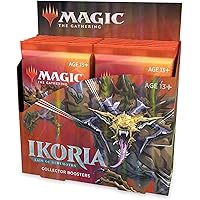 Magic: The Gathering Ikoria: Lair of Behemoths Collector Booster Box | Special Collector Cards