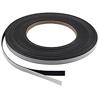 Master Magnetics PSM4-060-.25X100A-AMPBX High Energy Flexible Magnet Strip with Adhesive Back, 1/16