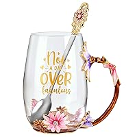 OEAGO Birthday Gifts for Women Mom Tea Cup Unique Friendship Mothers Valentines Day Gifts for Her from Daughter Son Ideas for Friend Female Sister Coworker