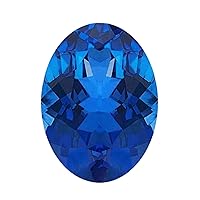 Blue Sapphire Oval Cut Loose Gemstone 6x4 mm To 16x12 mm Size Corundum Gemstone