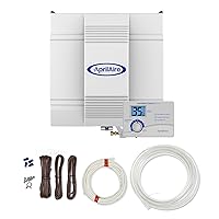 AprilAire 700 18-gal. Whole-House Fan Powered Evaporative Humidifier with Automatic Digital Control for up to 5,300 sq. ft. + AprilAire Model 5846 Humidifier Installation Kit