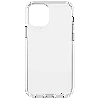 ZAGG Gear4 Crystal Palace Clear Case with Advanced Impact Protection [ Approved by D3O ], Slim, Tough Design for iPhone 12 Pro, iPhone 12 – Clear