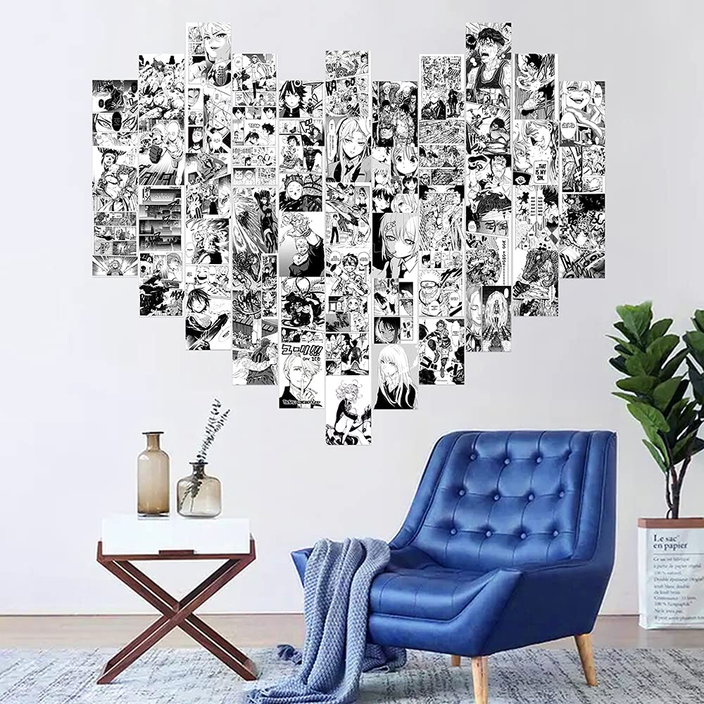 50 Pieces of Famous Japanese Anime Wall Collage Kit Aesthetic Picture  Postcard Poster Room Decoration Modern Anime Wall Art _ - AliExpress Mobile