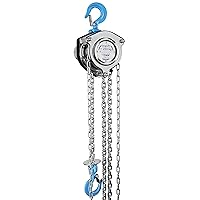 Tractel Manual Chain Hoist | 1/4 Ton - 500 lbs Capacity | 10 ft Steel Chain | Industrial-Grade Steel for Construction, Workshops, Garages | Tralift 56429