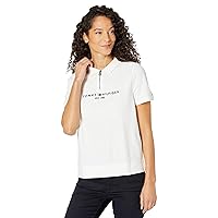 Tommy Hilfiger Women's Adaptive Polo Shirt With Zipper Closure